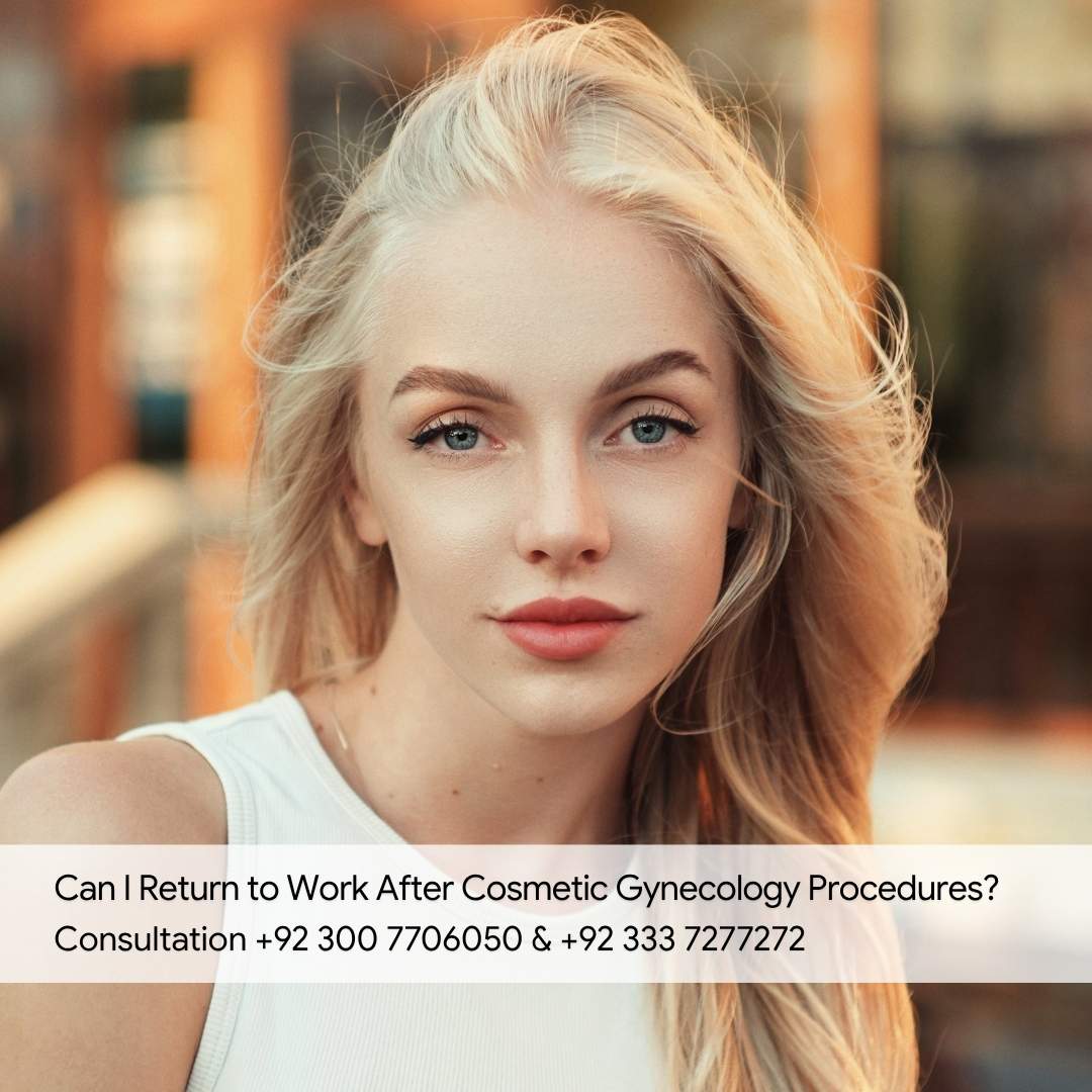 Can I Return to Work After Cosmetic Gynecology Procedures