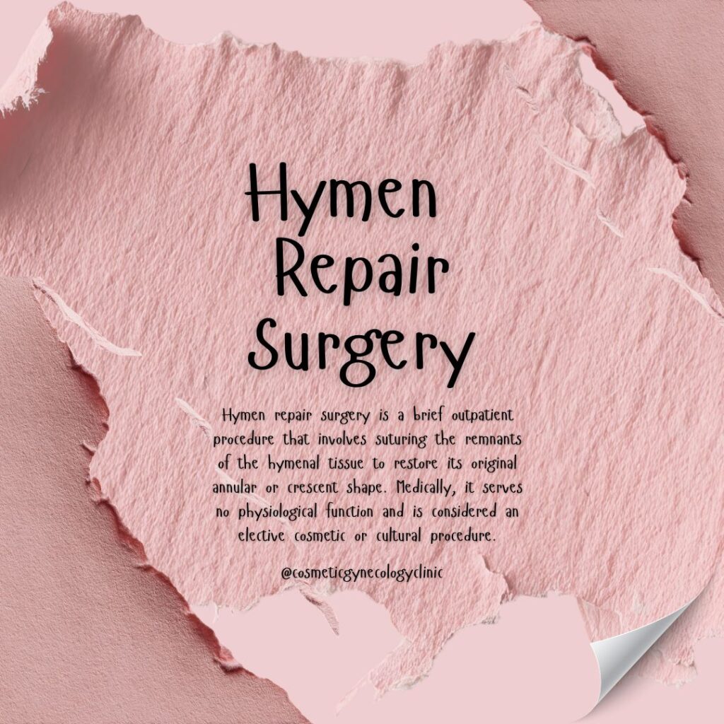 Hymen Operation