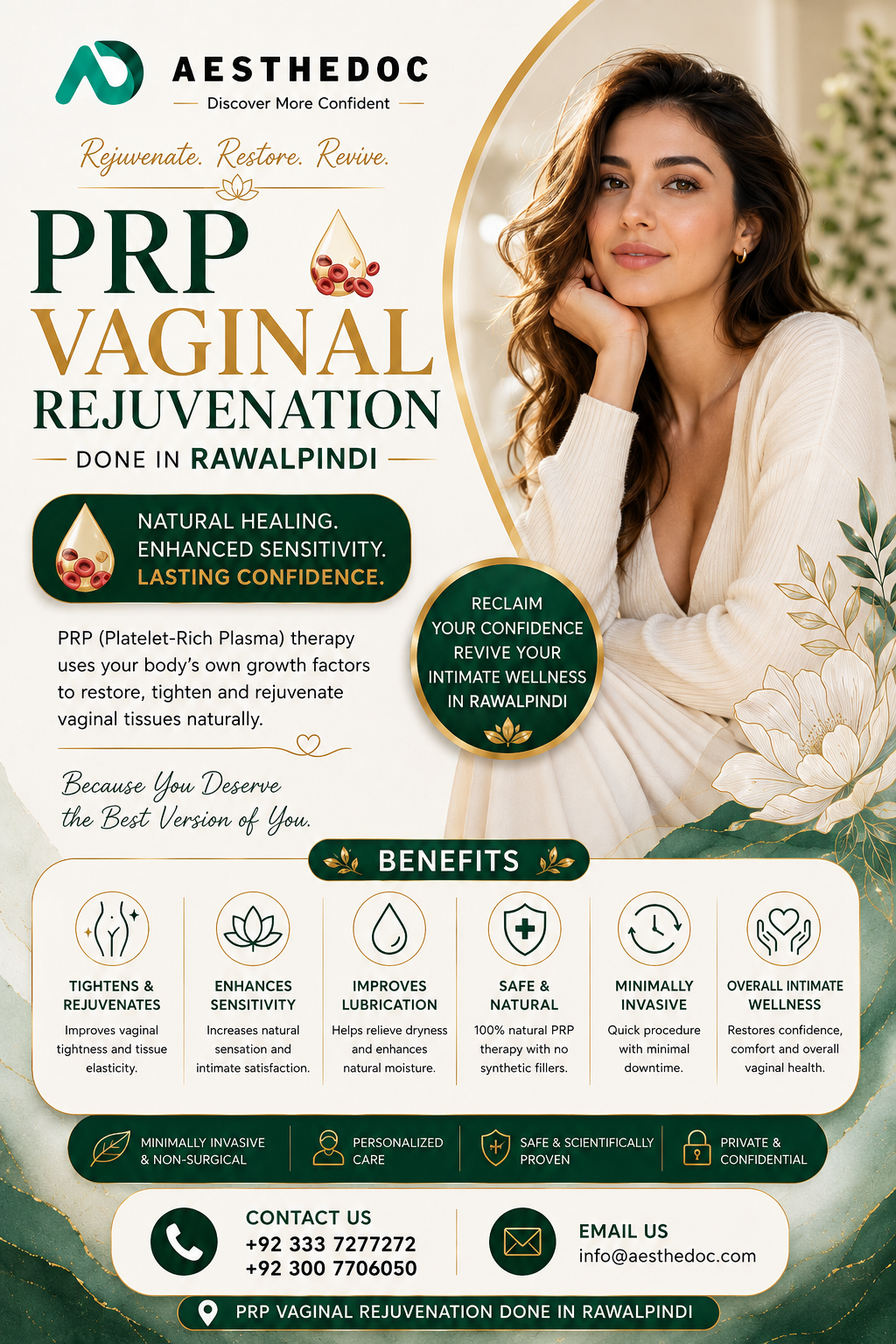 PRP Vaginal Rejuvenation in rawalpindi